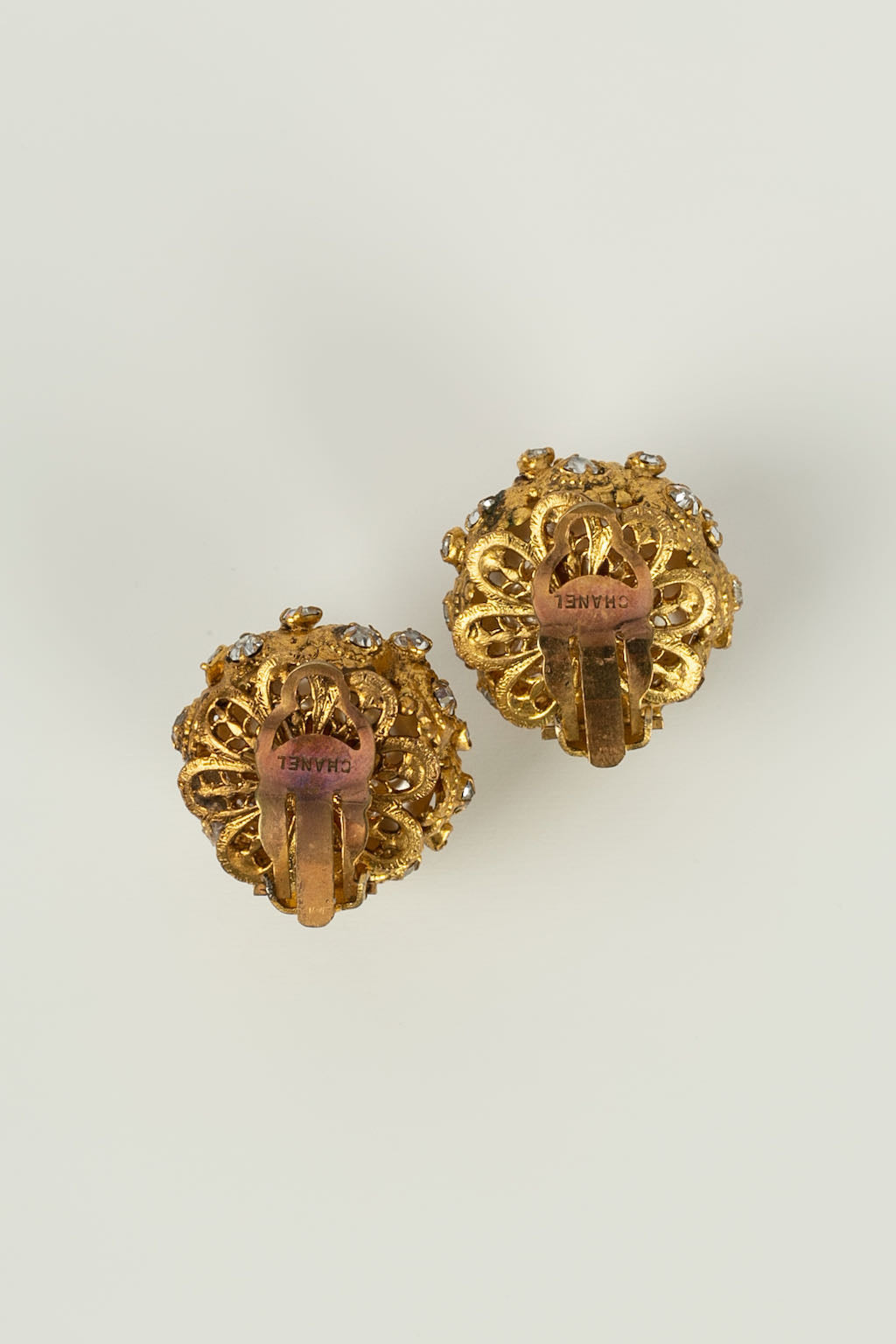 Boucles d'oreilles Chanel ÃƒÆ’Ã‚Â©poque Coco