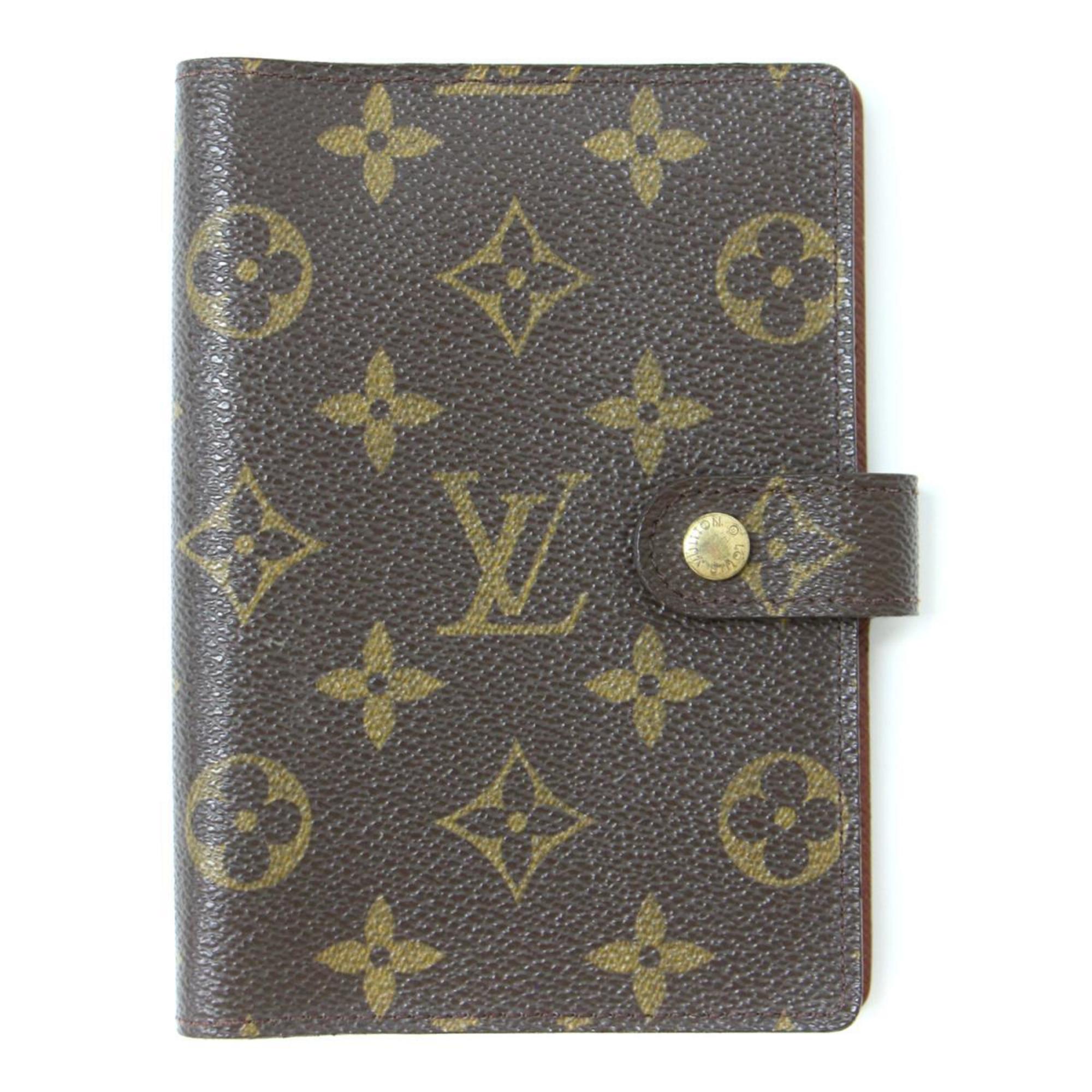 Louis Vuitton Agenda Pm  Canvas Wallet  ()