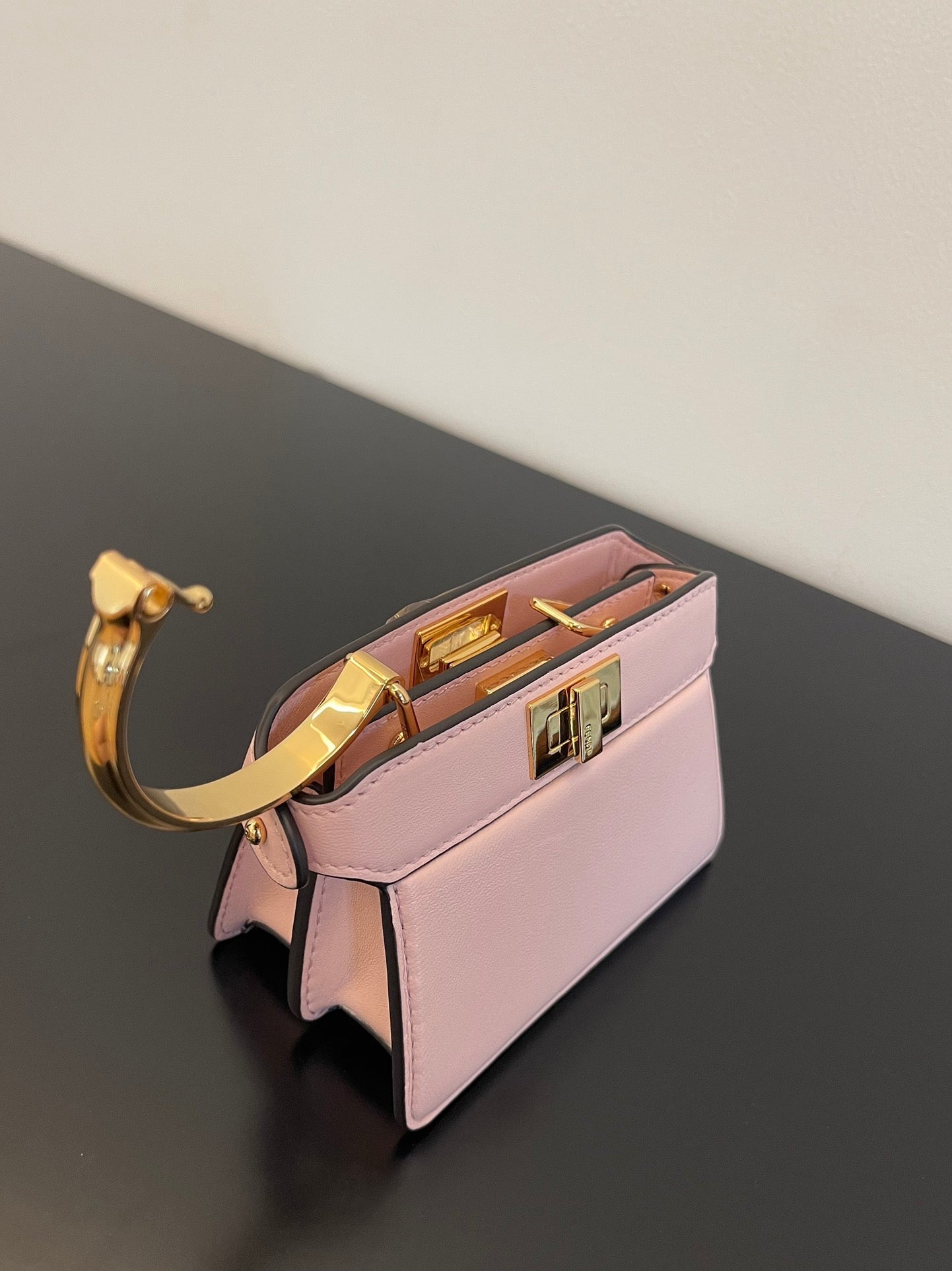 FI GlamI ISeeU Petite Light Pink Micro Bag For Woman 11cm/4.5in