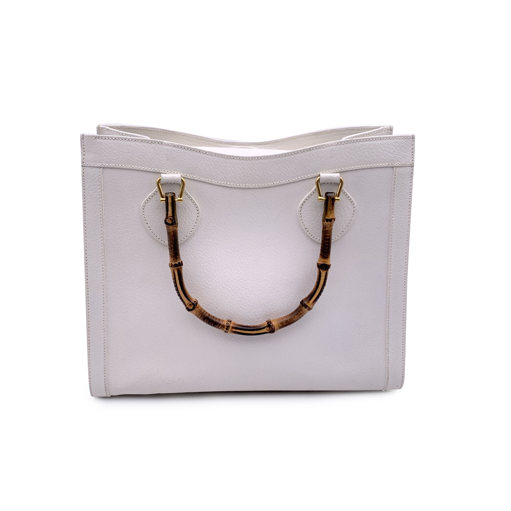 Gucci Tote Bag Vintage Diana Bamboo