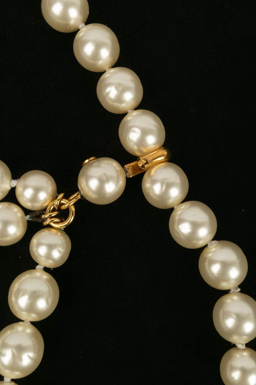 Ceinture de perles nacrÃƒÆ’Ã‚Â©es Chanel 1993
