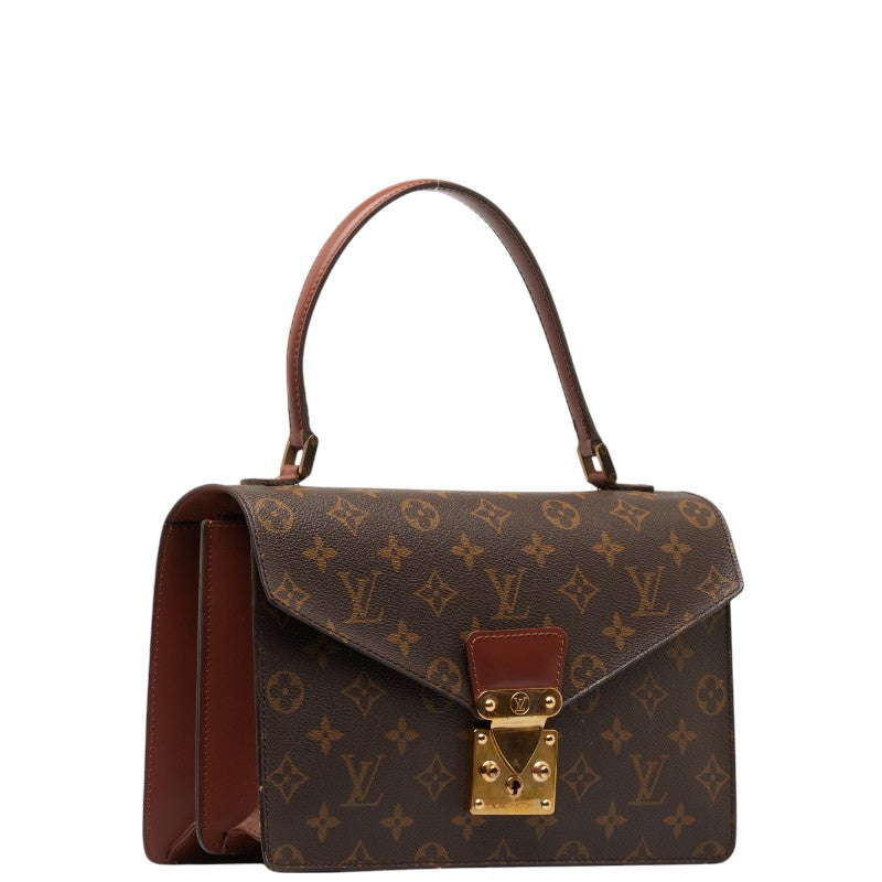 Louis Vuitton Monogram Concorde Handbag M51190 Brown PVC Leather  Louis Vuitton