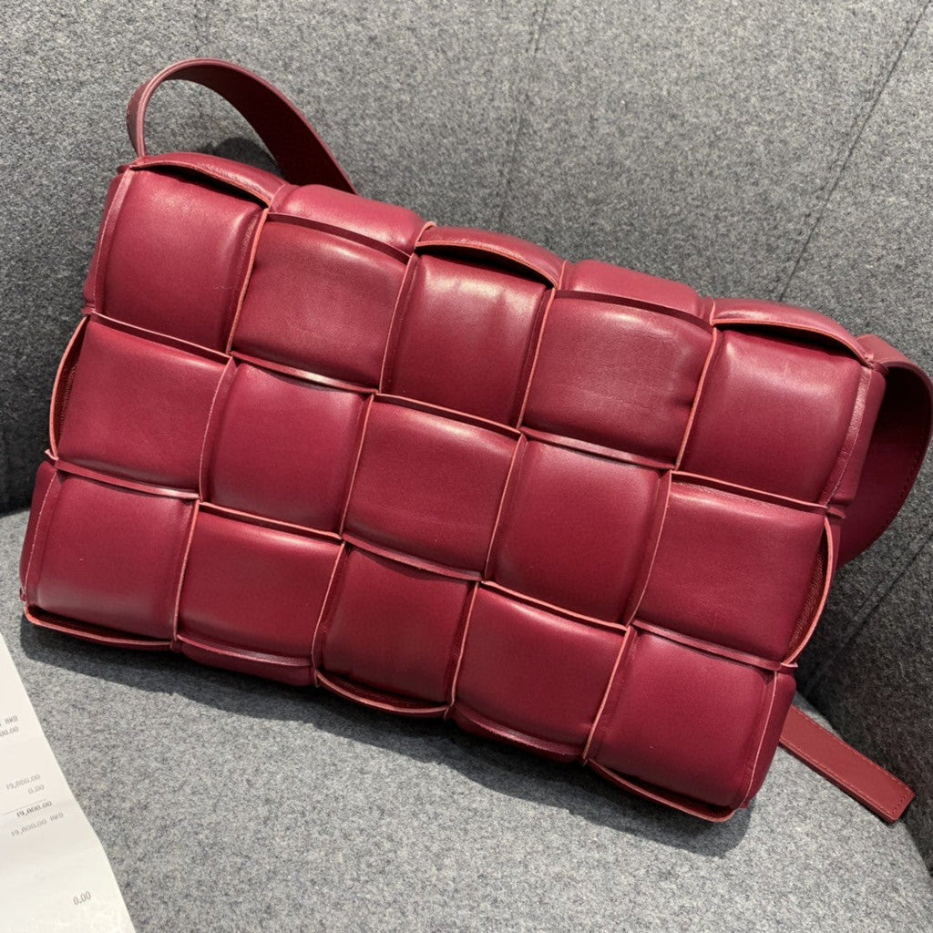 GLAMI Padded Cassette Bag For Women 10.2in/26cm In Dark Red 591970VCQR16358