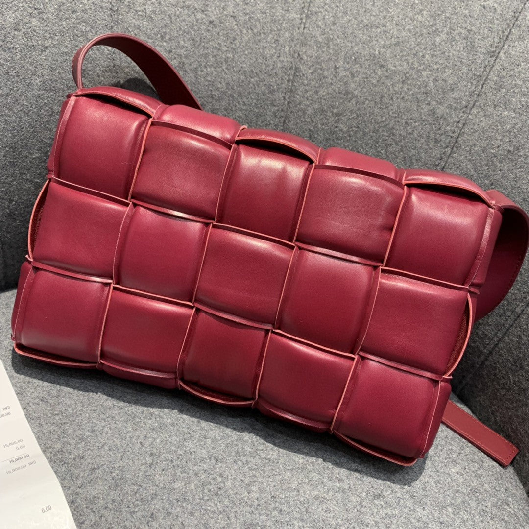 GLAMI Padded Cassette Bag For Women 10.2in/26cm In Dark Red 591970VCQR16358