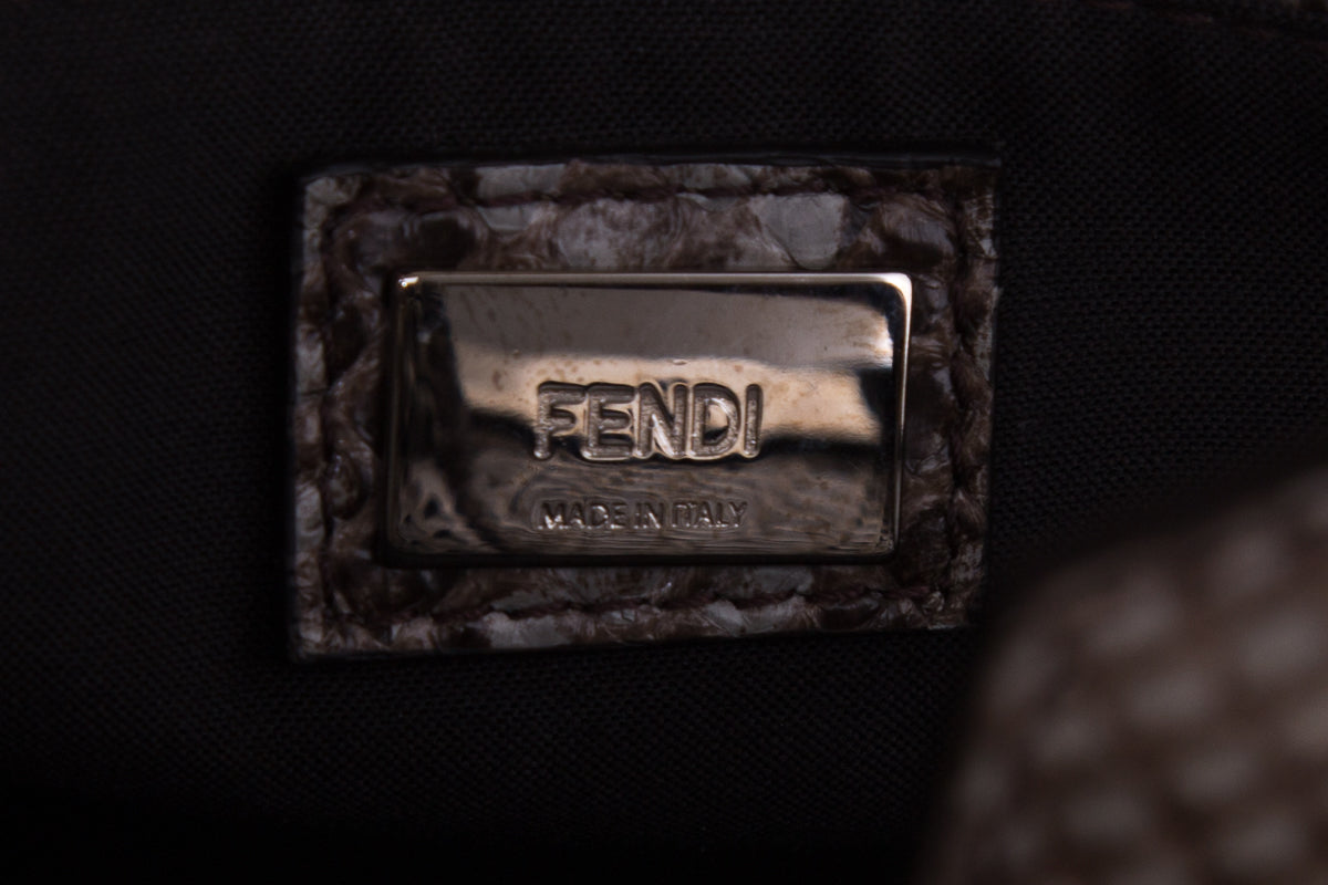 Fendi Exotic Skin 2Jours Handbag