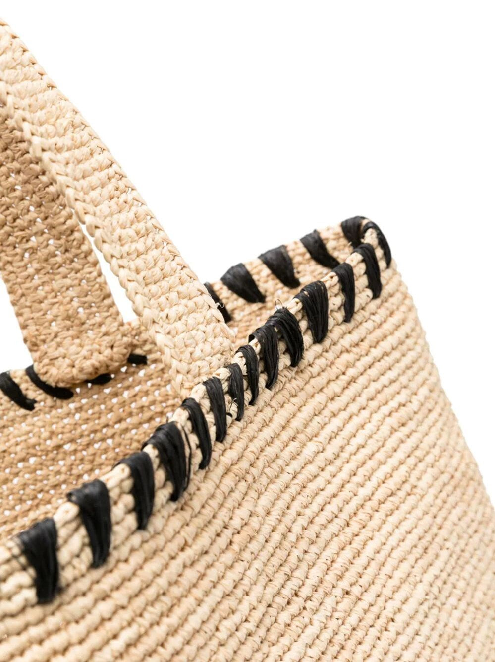 Lanvin Women Logo-Embroidered Raffia Tote Bag