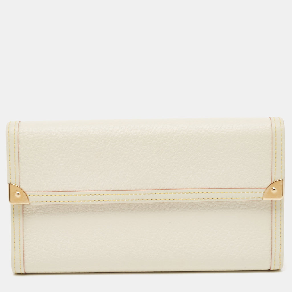 Louis VuittonLeather Porte Tresor International Trifold Wallet