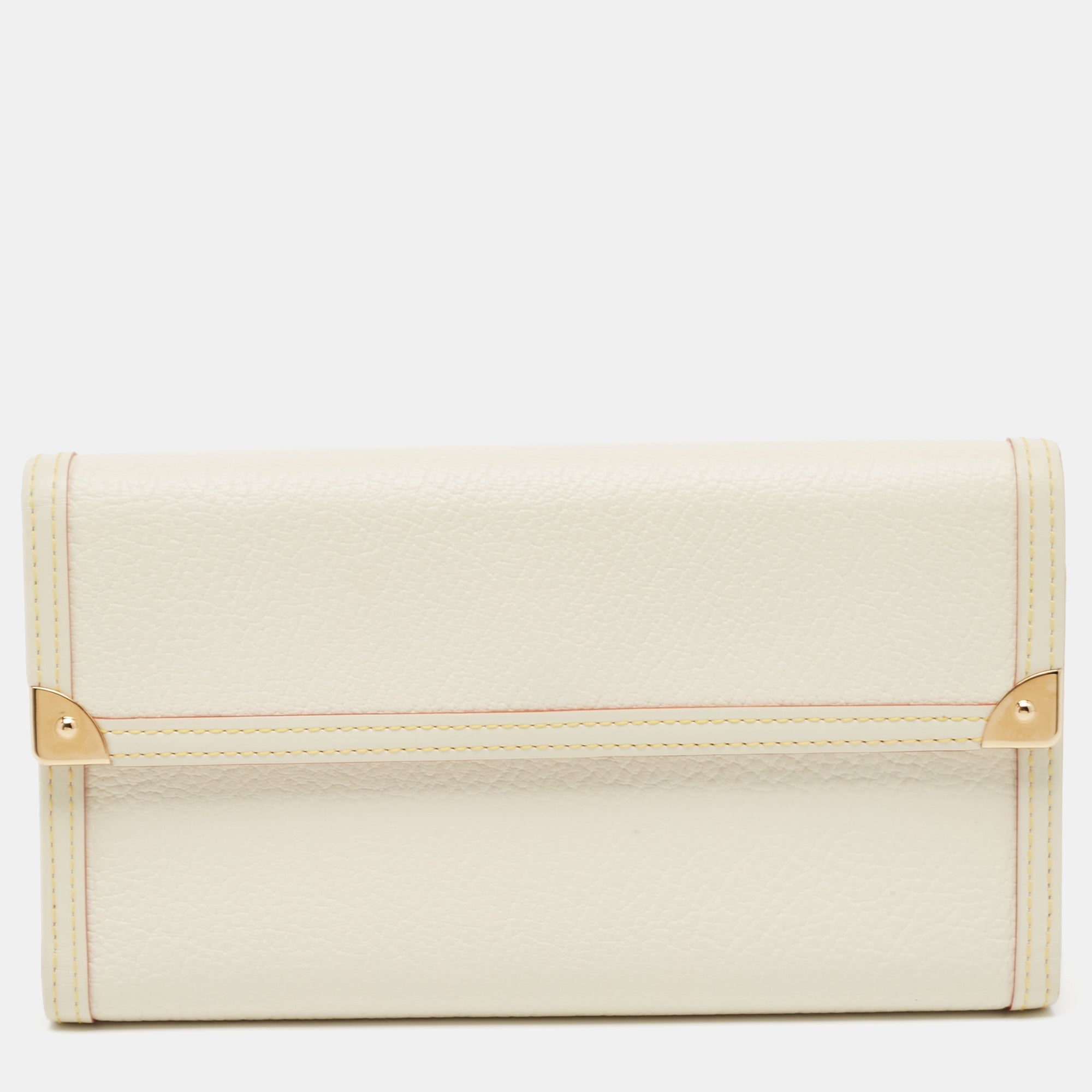 Louis VuittonLeather Porte Tresor International Trifold Wallet