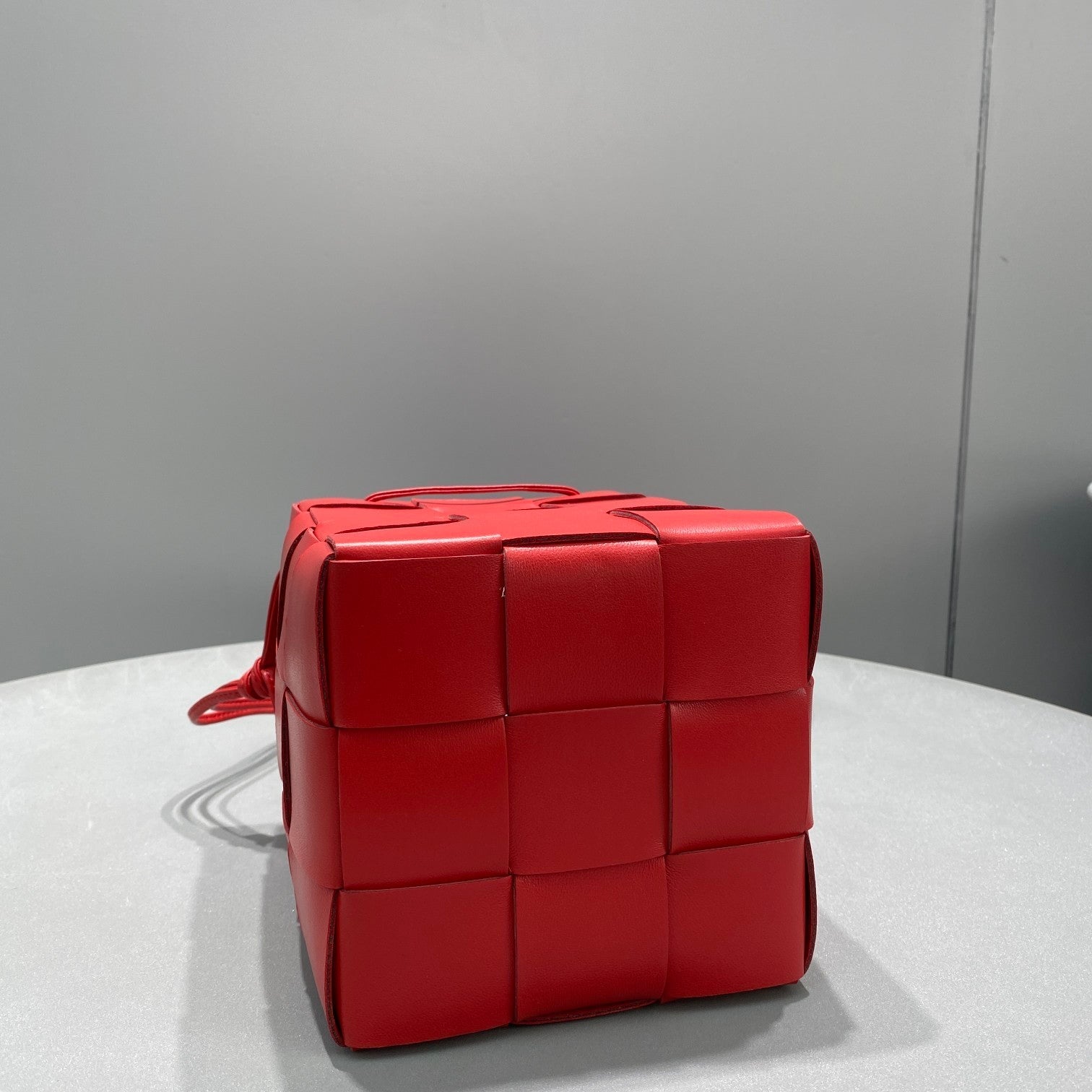 GLAMI Mini Cassette Bucket Bag Red, For Women, Bags 5.5in/14cm 680217VCQC46358