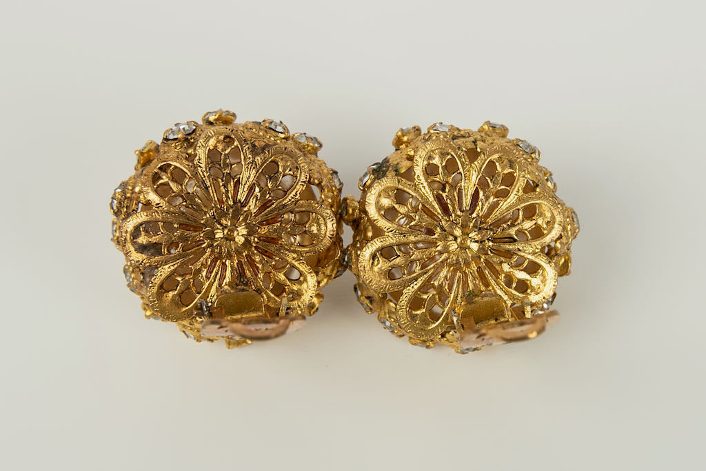 Boucles d'oreilles Chanel ÃƒÆ’Ã‚Â©poque Coco