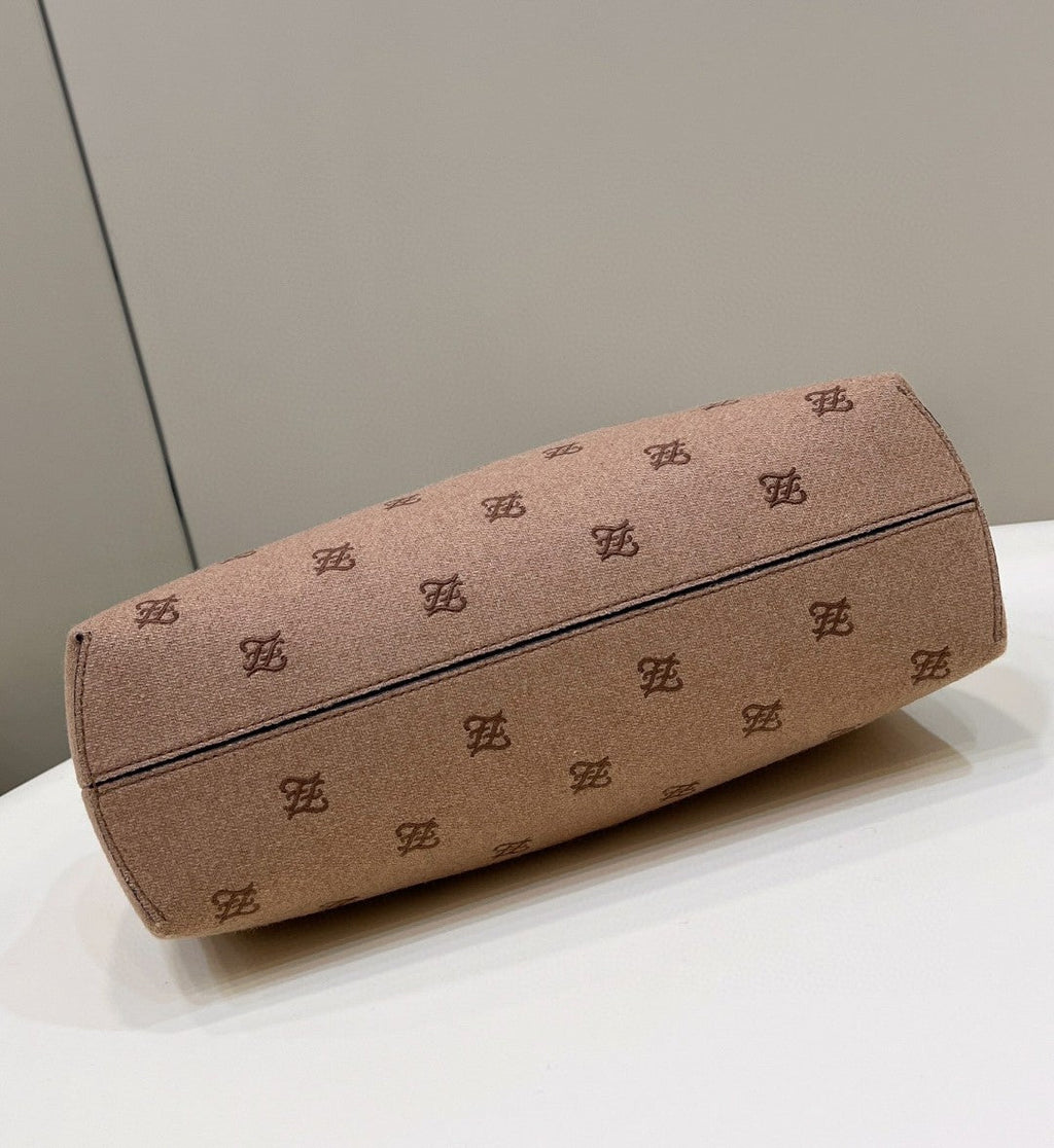 FI First MeGLAMIum Brown Bag For Woman 32cm/12.5in