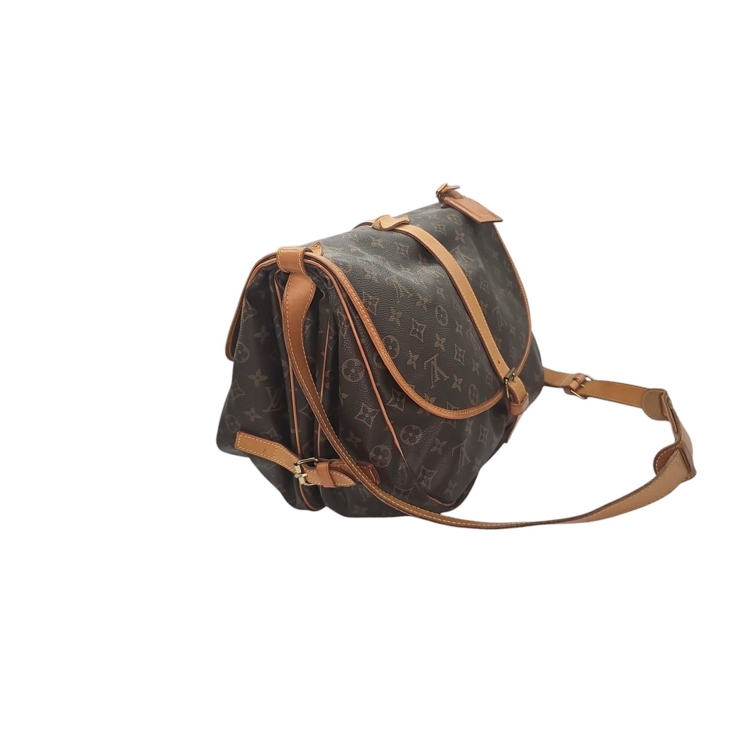 Louis Vuitton Vintage Monogram Saumur Bag