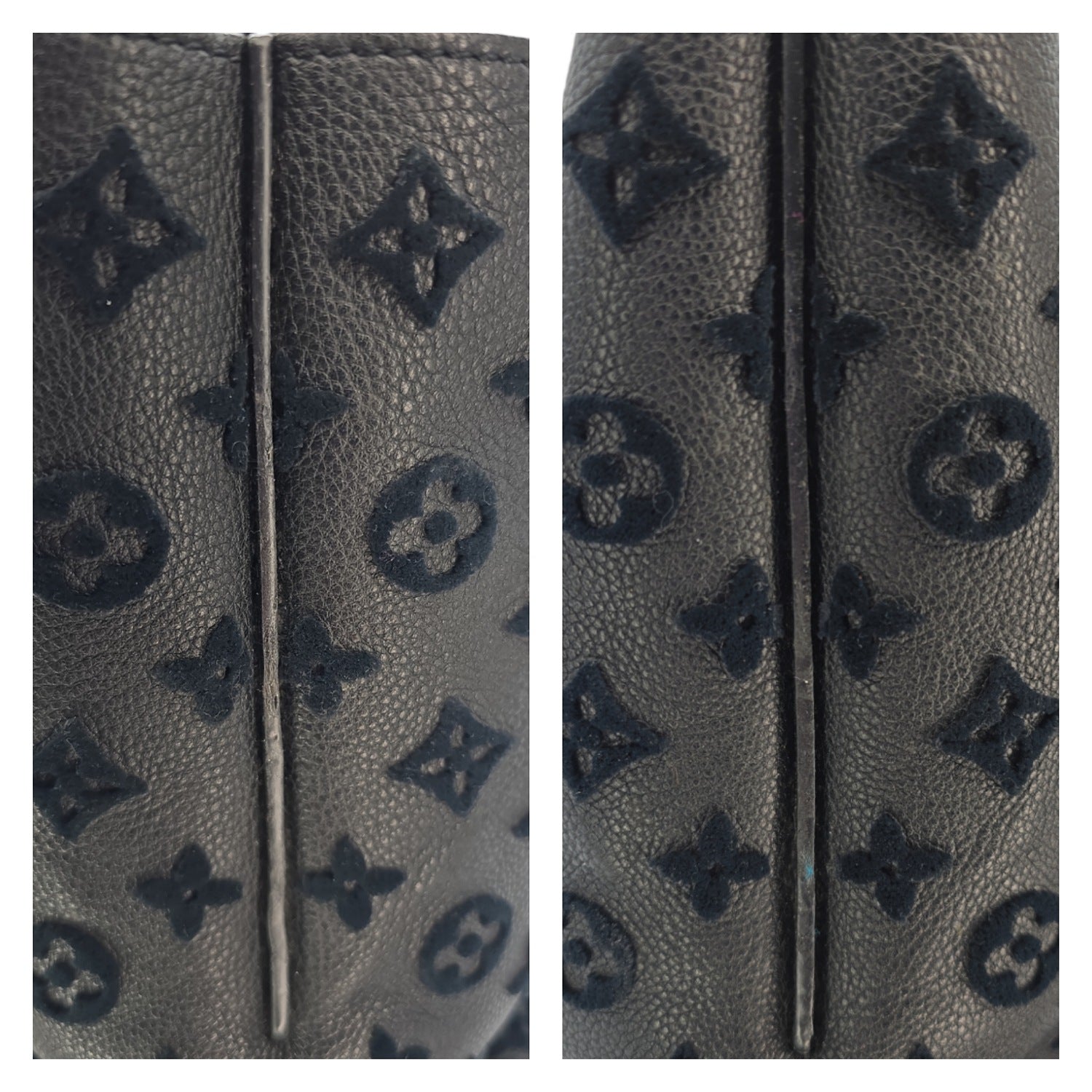 Louis Vuitton Black Veau Cachemire Calfskin W Tote