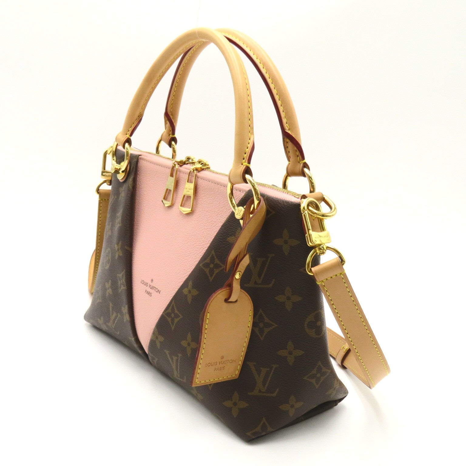 Louis Vuitton V Toot BB Handbag Handbag PVC Coated Canvas Monogram  Brown M43967