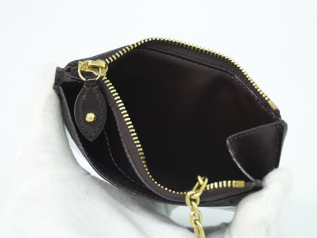 Louis Vuitton Pochette Clés  Patent Leather Wallet