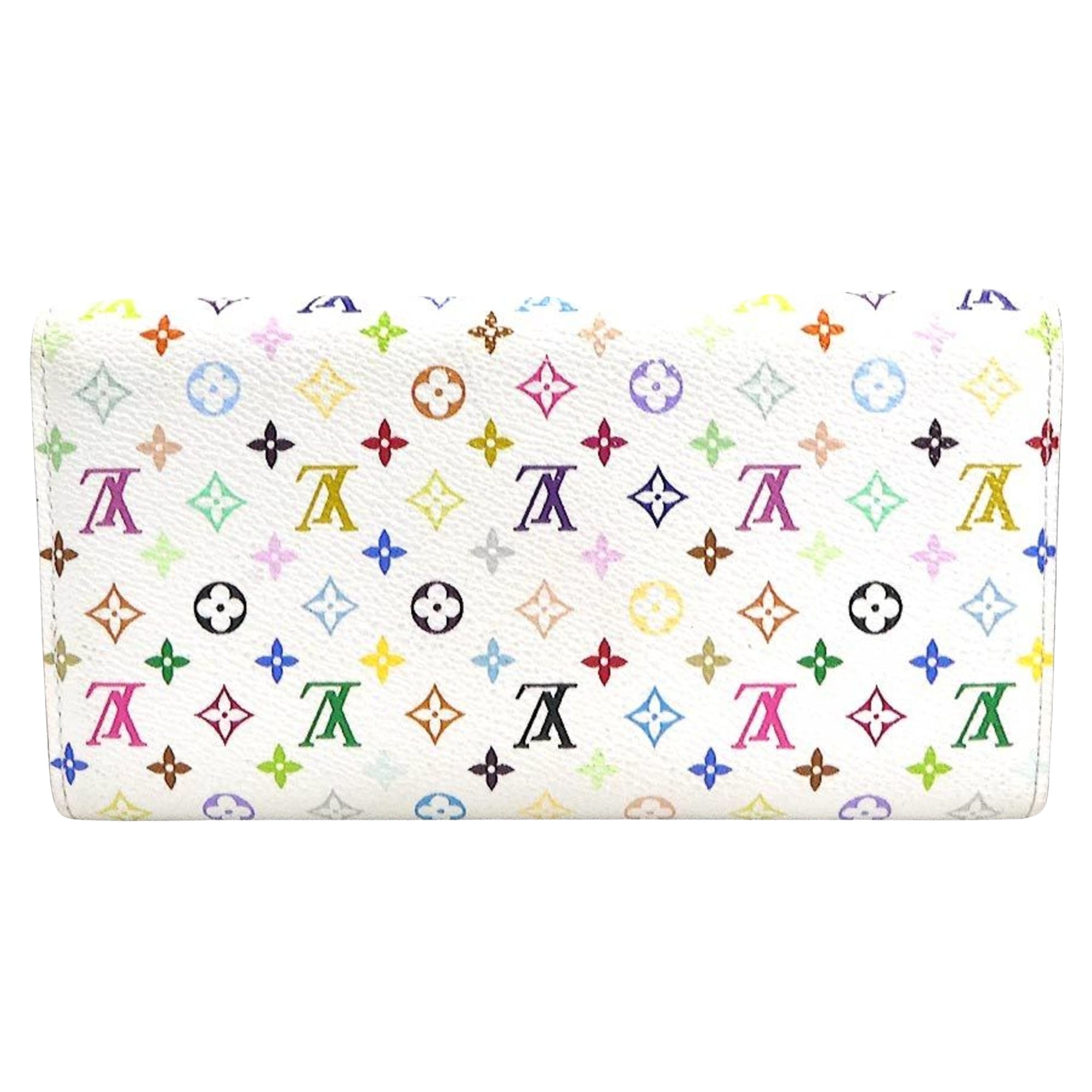 Louis Vuitton Portefeuille Sarah  Canvas Wallet  ()