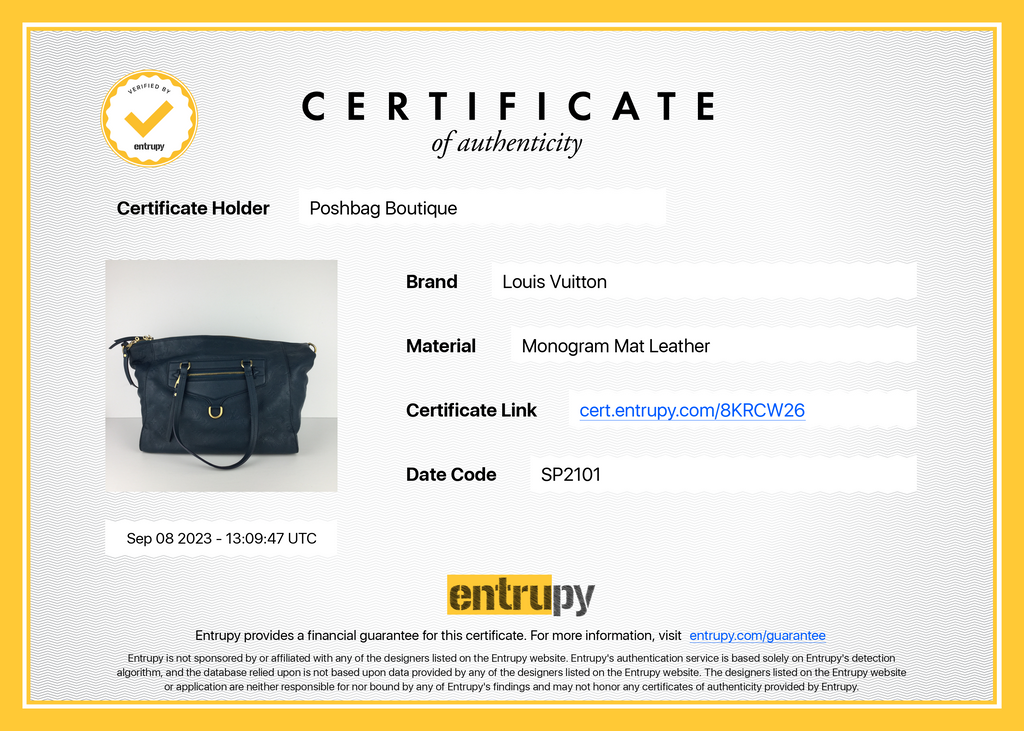 Louis Vuitto Lumineuse Monogram Empreinte Leather Bag
