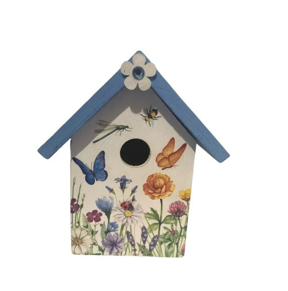 Bird house for outdoor or indoor decoration.