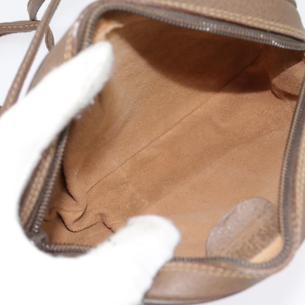 GUCCI GG Supreme Web Sherry Line Shoulder Bag PVC Beige Gold 007 58 90169