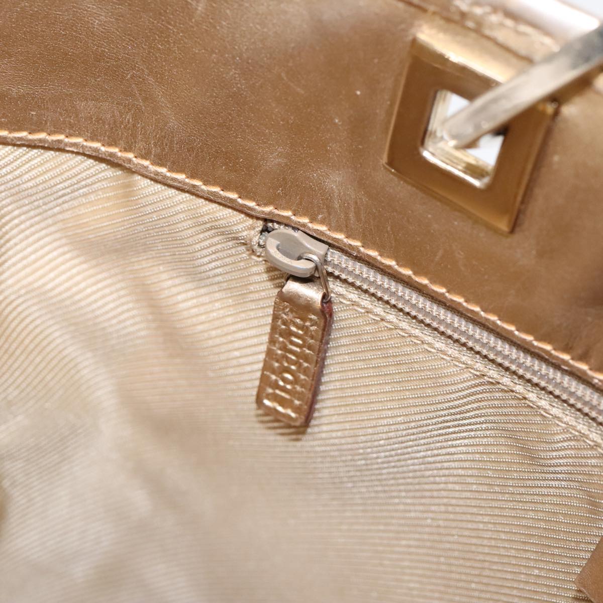 GUCCI GG Canvas Tote Bag Light Blue Gold 002 1099 90172