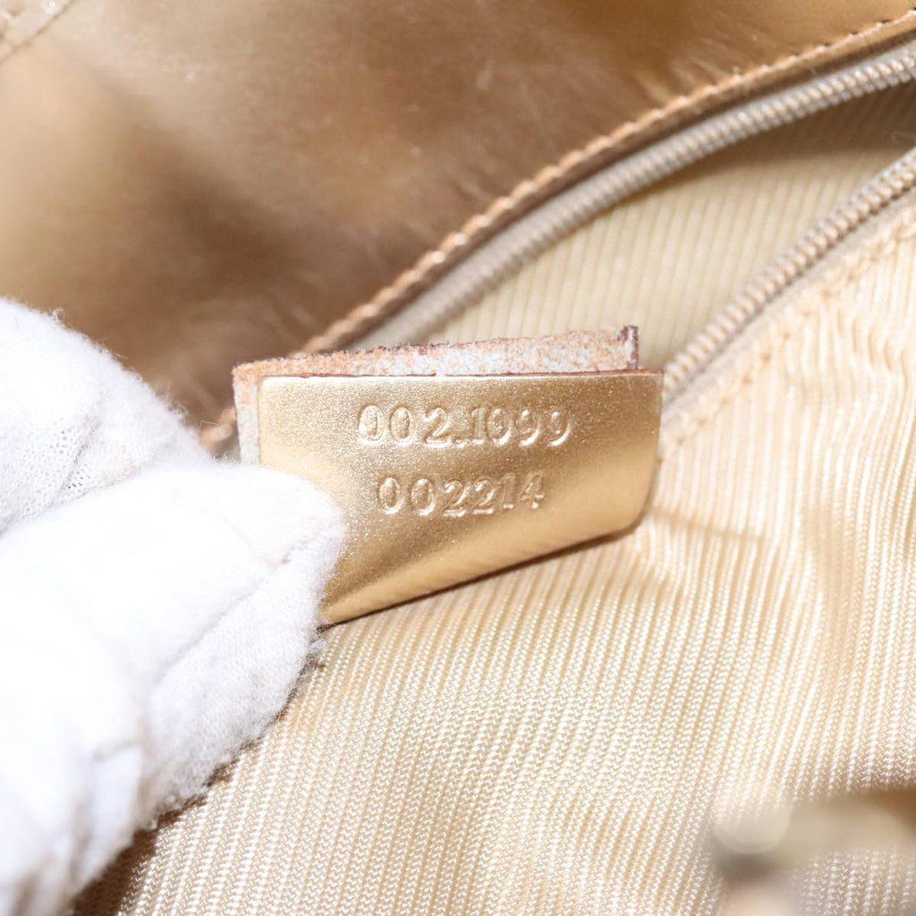 GUCCI GG Canvas Tote Bag Light Blue Gold 002 1099 90172