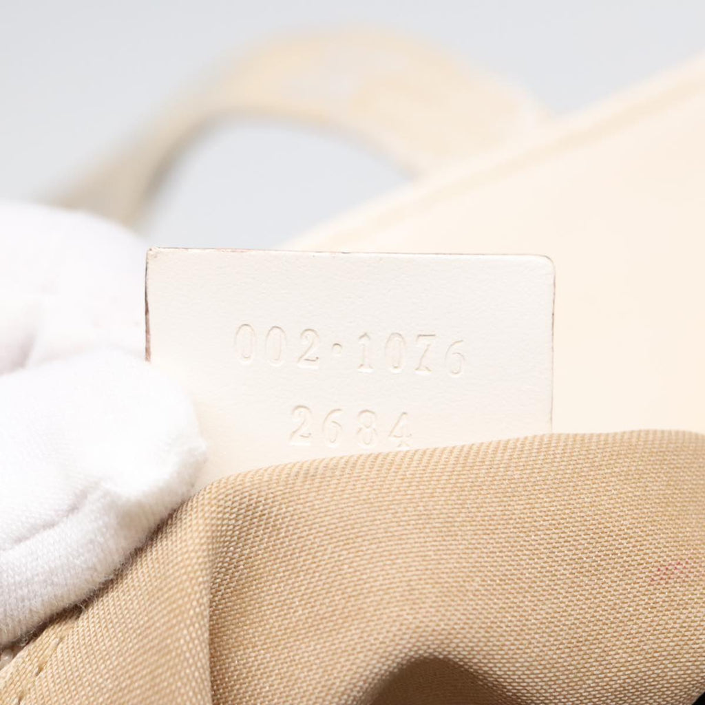 GUCCI GG Canvas Tote Bag Silver White 002 1076 2684 90174