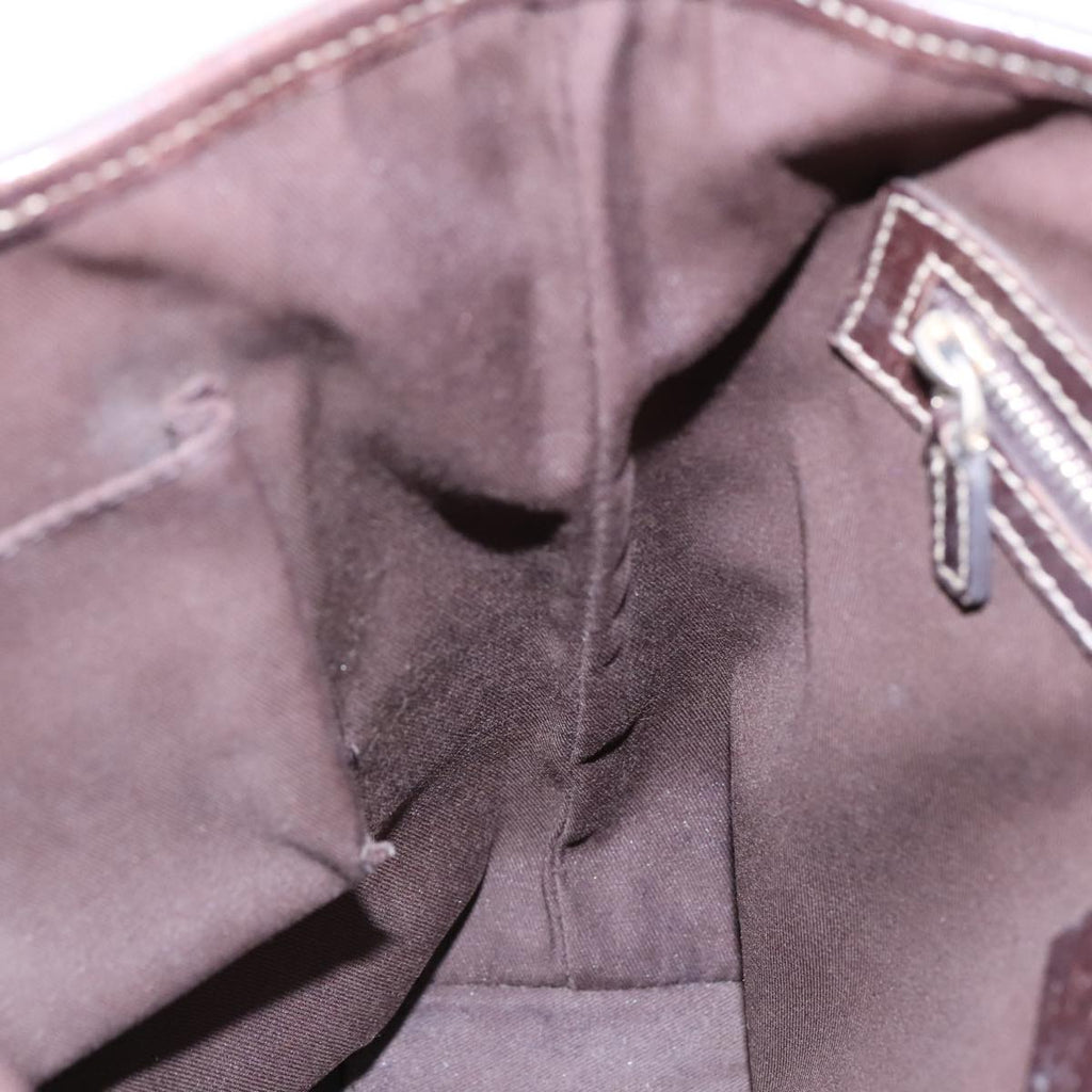 GUCCI GG Canvas Tote Bag Beige Gold 153361 90175