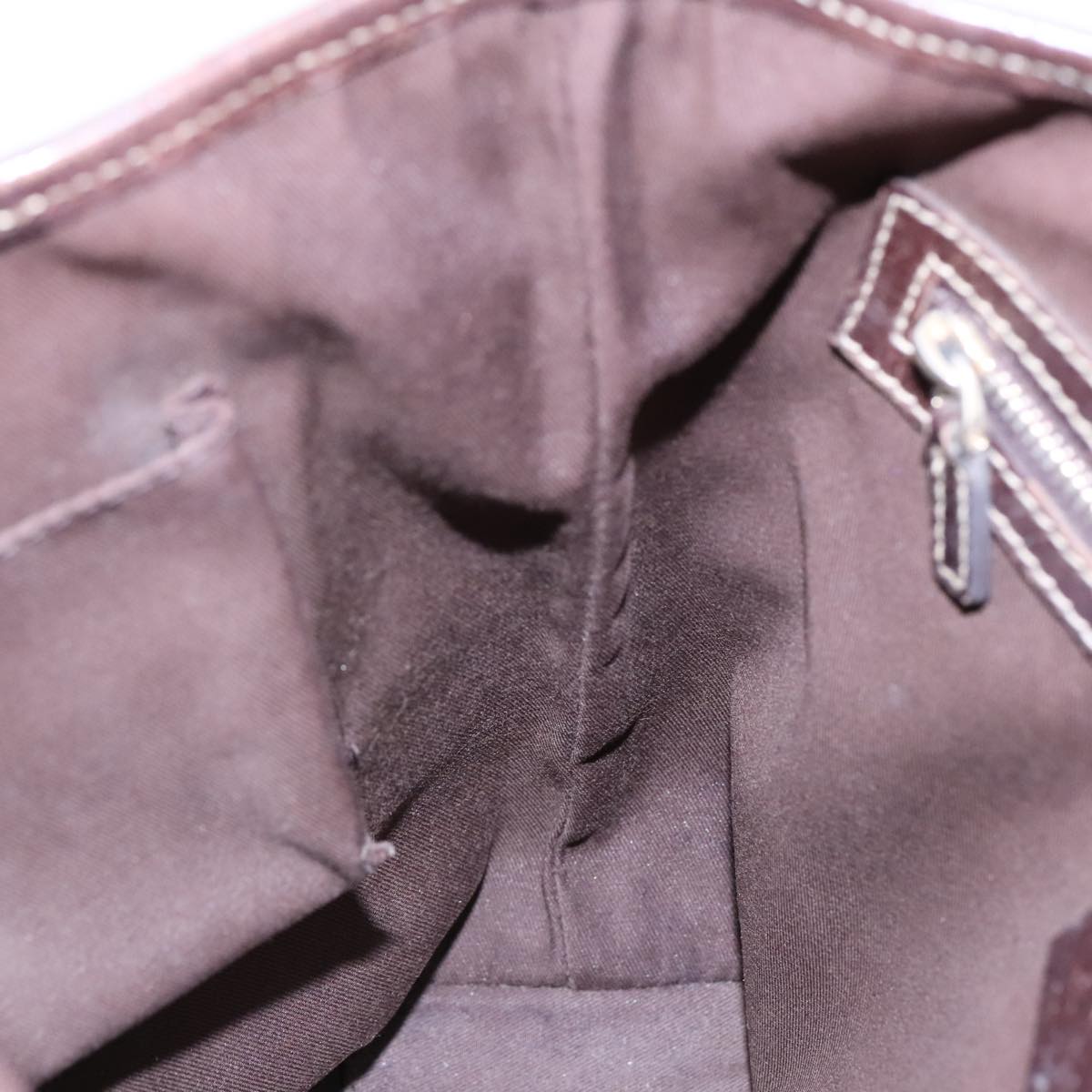 GUCCI GG Canvas Tote Bag Beige Gold 153361 90175