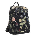 GUCCI Flora Backpack Canvas Black Silver 353476 90194