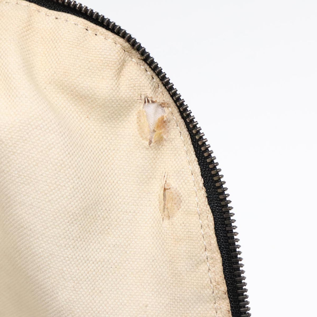 GUCCI Flora Backpack Canvas Black Silver 353476 90194