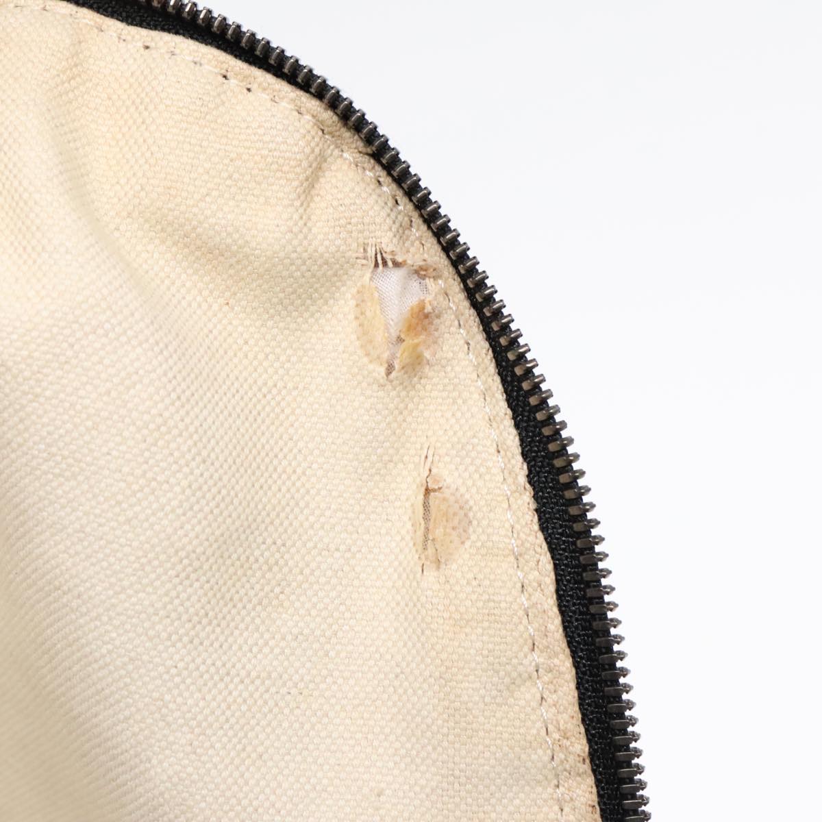 GUCCI Flora Backpack Canvas Black Silver 353476 90194