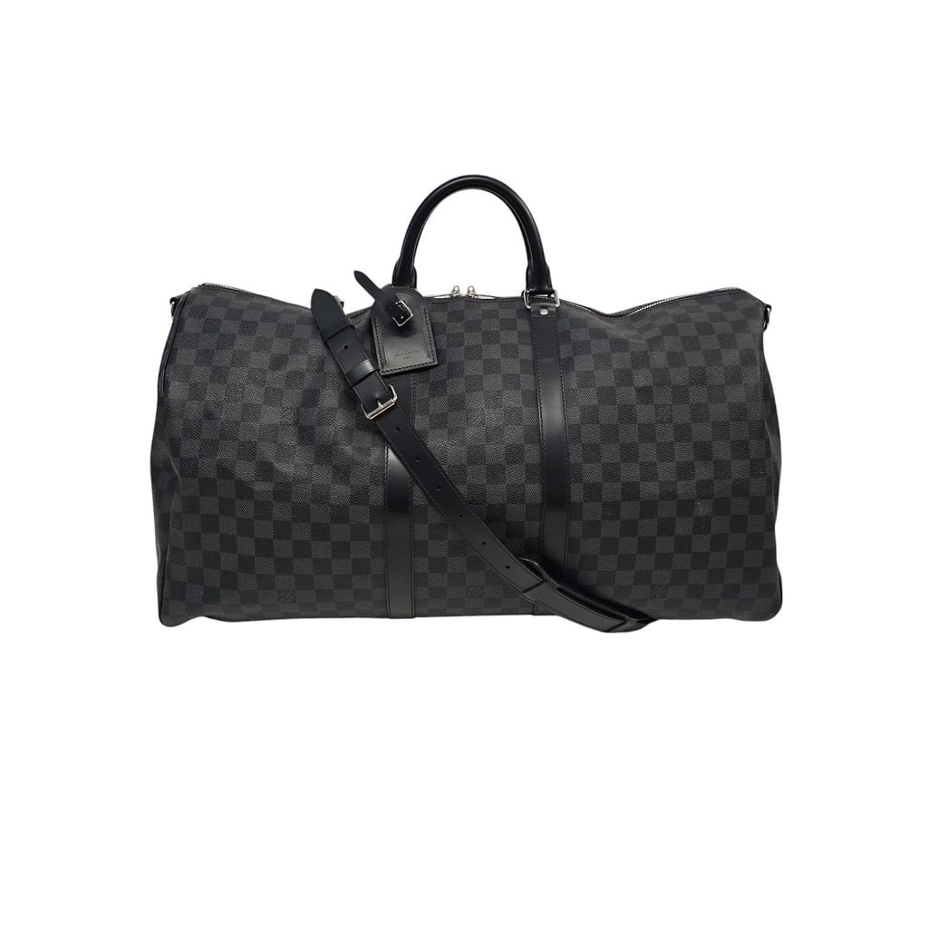 Louis Vuitton Damier Graphite Keepall 55 Bandouliere