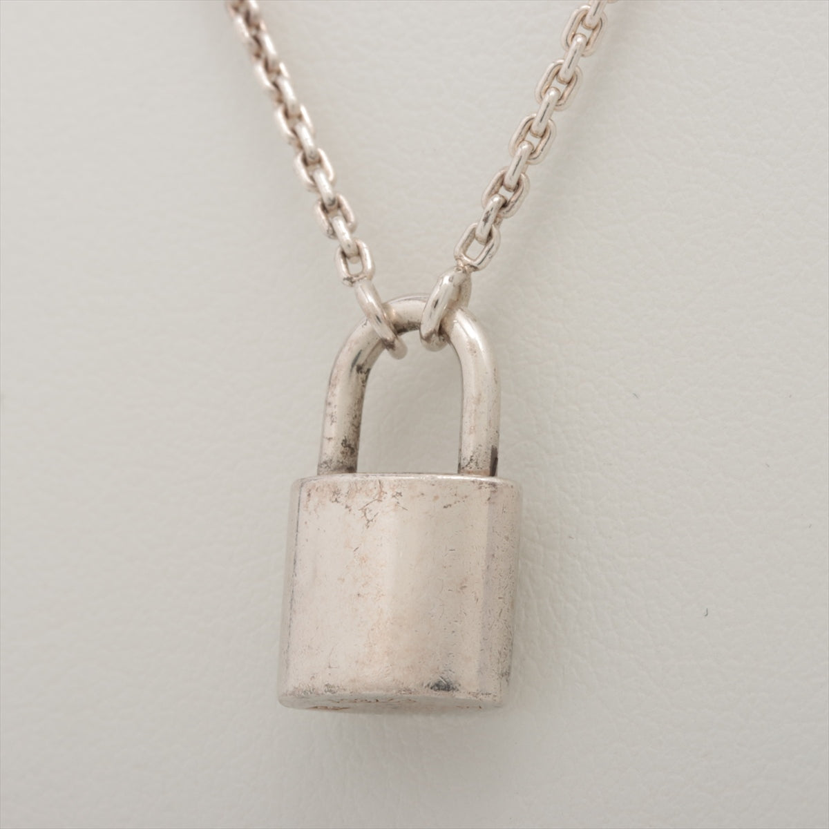Louis Vuitton Q93559 Pandantiflocked necklace 925 8.1g Silver