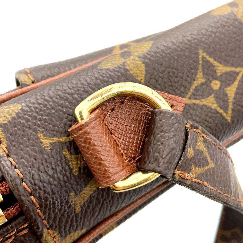 LOUIS VUITTON Petit Marceau Comme des Garçons collaboration Brown M40264 Monogram
