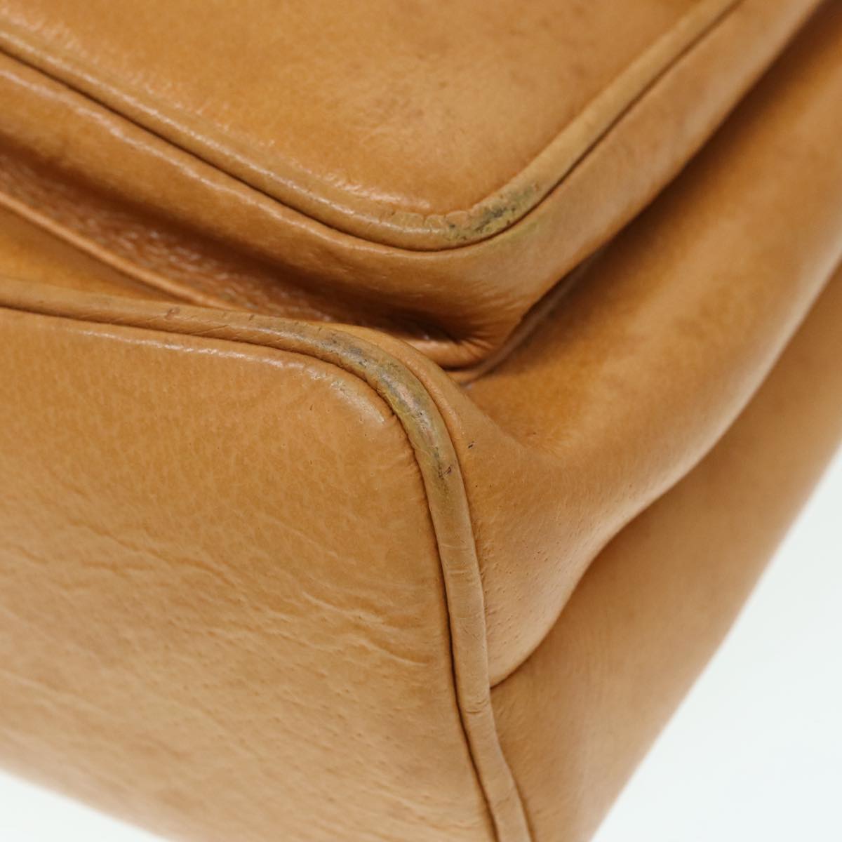GUCCI Bamboo Backpack Leather Beige Gold 003 2058 0016 90402