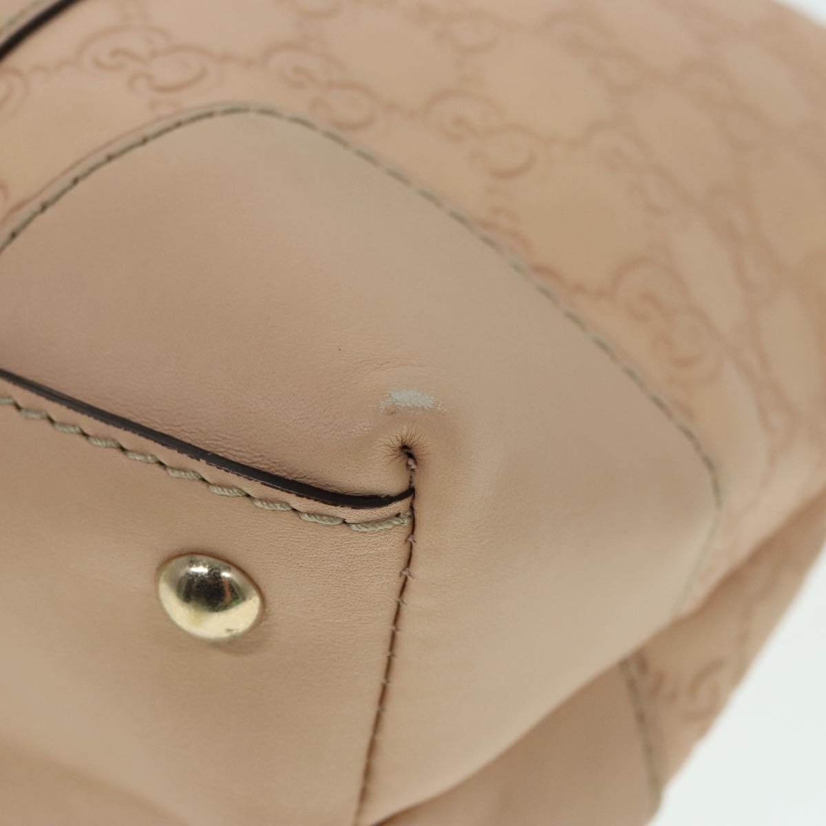 GUCCI GG Canvas Lovely Hand Bag Beige Gold 257069 90406