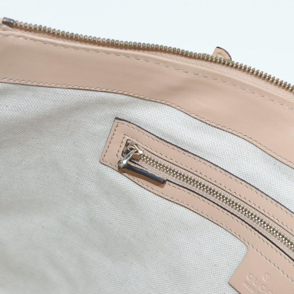 GUCCI GG Canvas Lovely Hand Bag Beige Gold 257069 90406