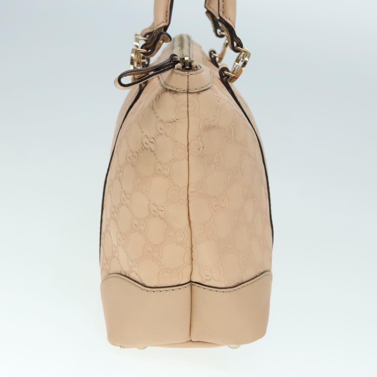 GUCCI GG Canvas Lovely Hand Bag Beige Gold 257069 90406