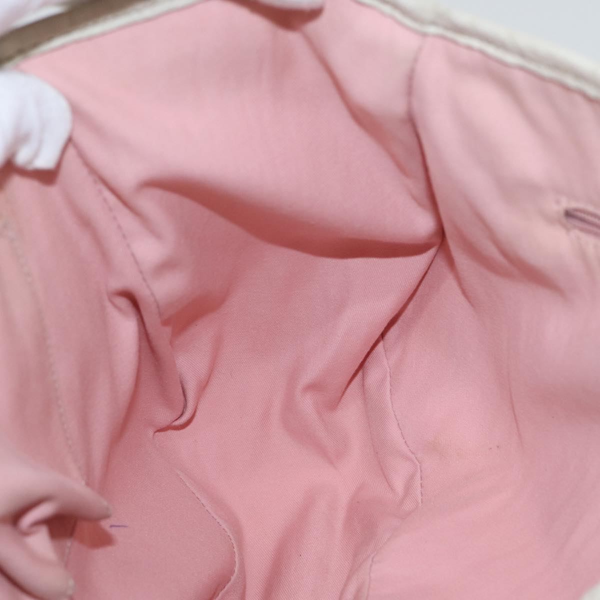 GUCCI GG Canvas Tote Bag Gold Pink 130736 90470