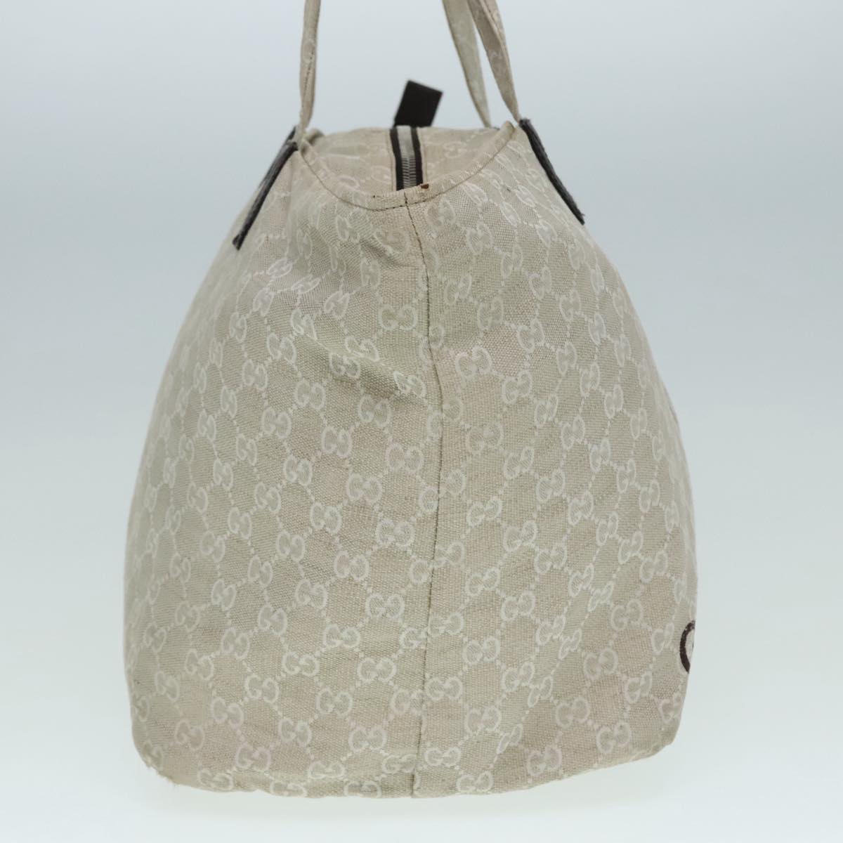 GUCCI GG Canvas Tote Bag Beige 283416 90475