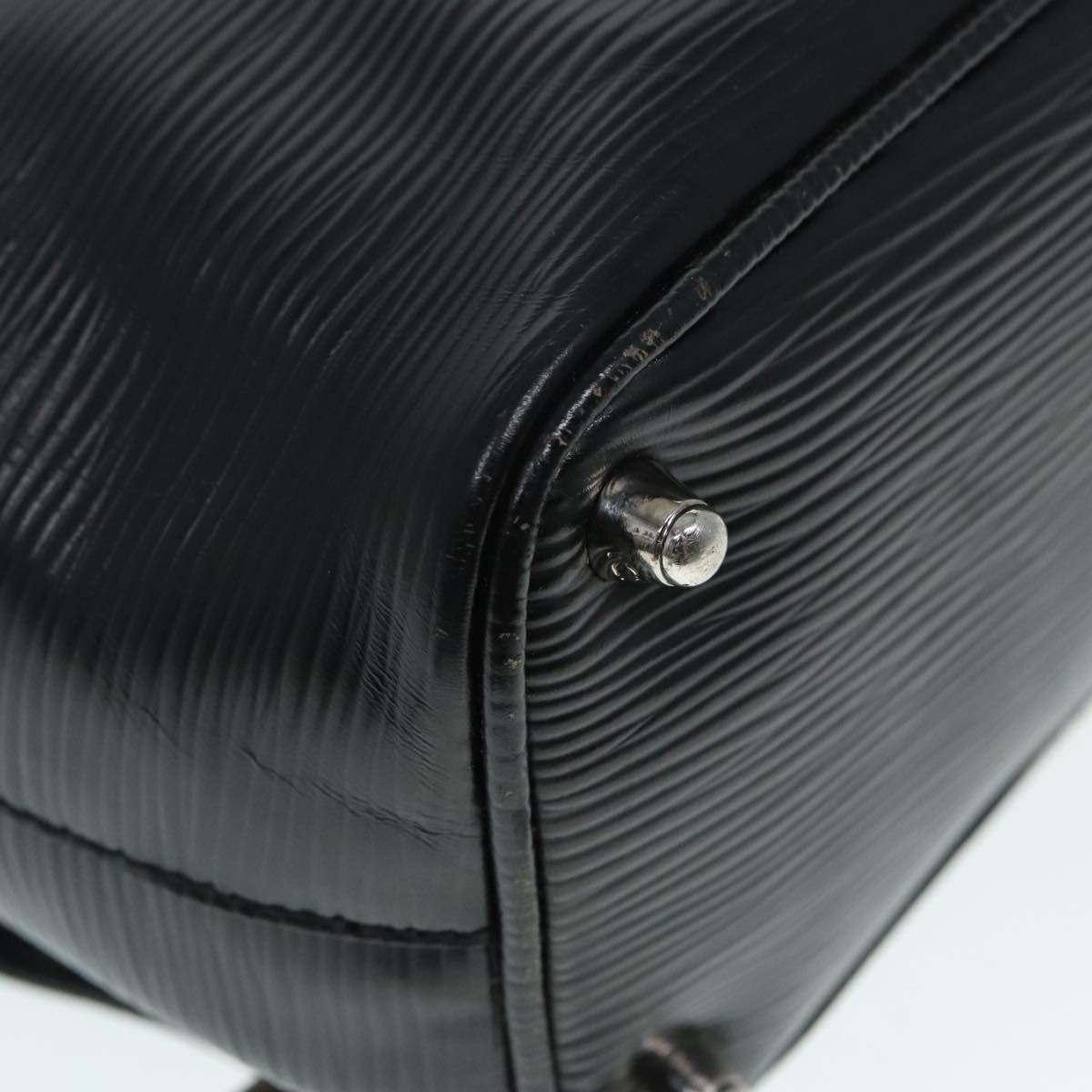 FENDI Backpack Leather Black 90504