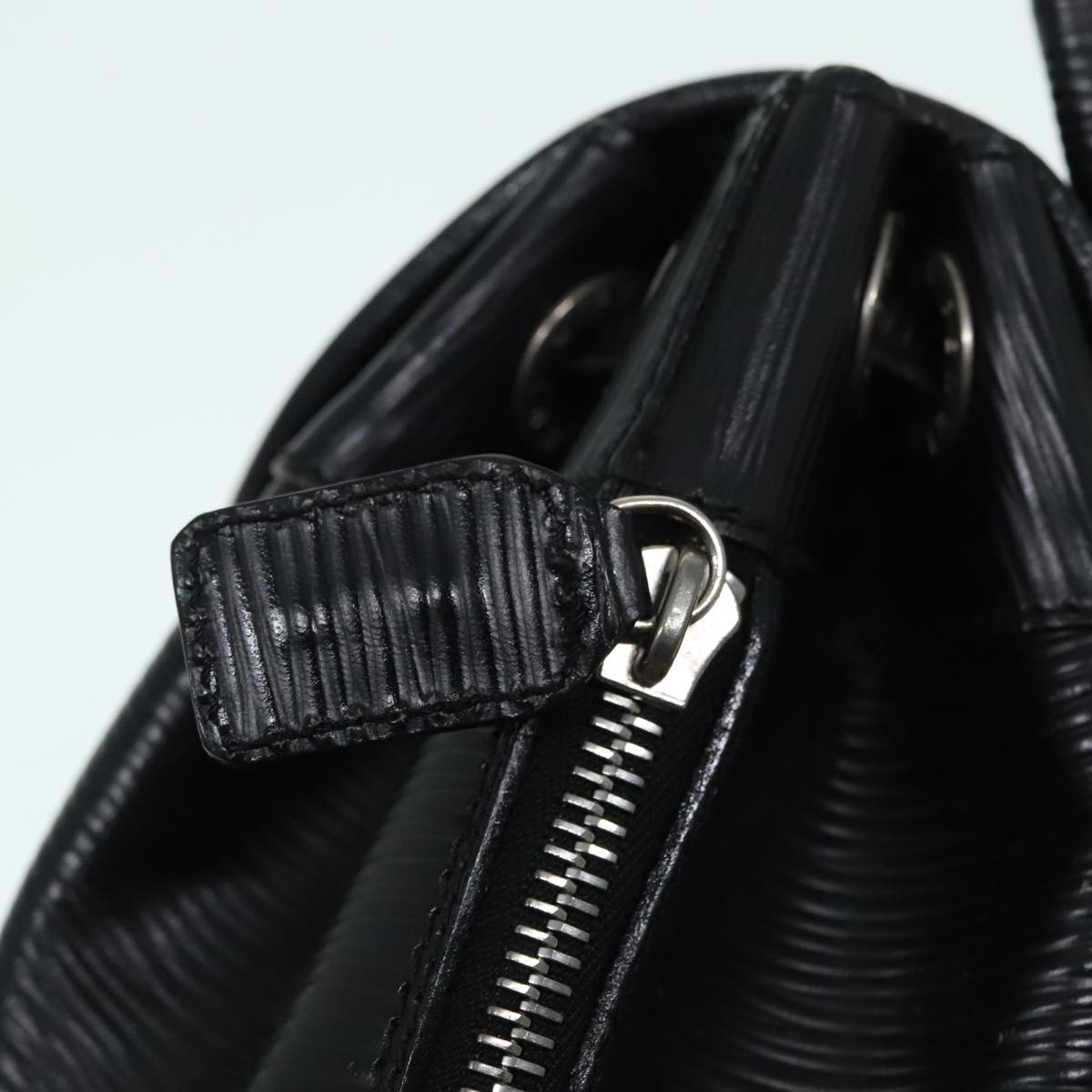 FENDI Backpack Leather Black 90504