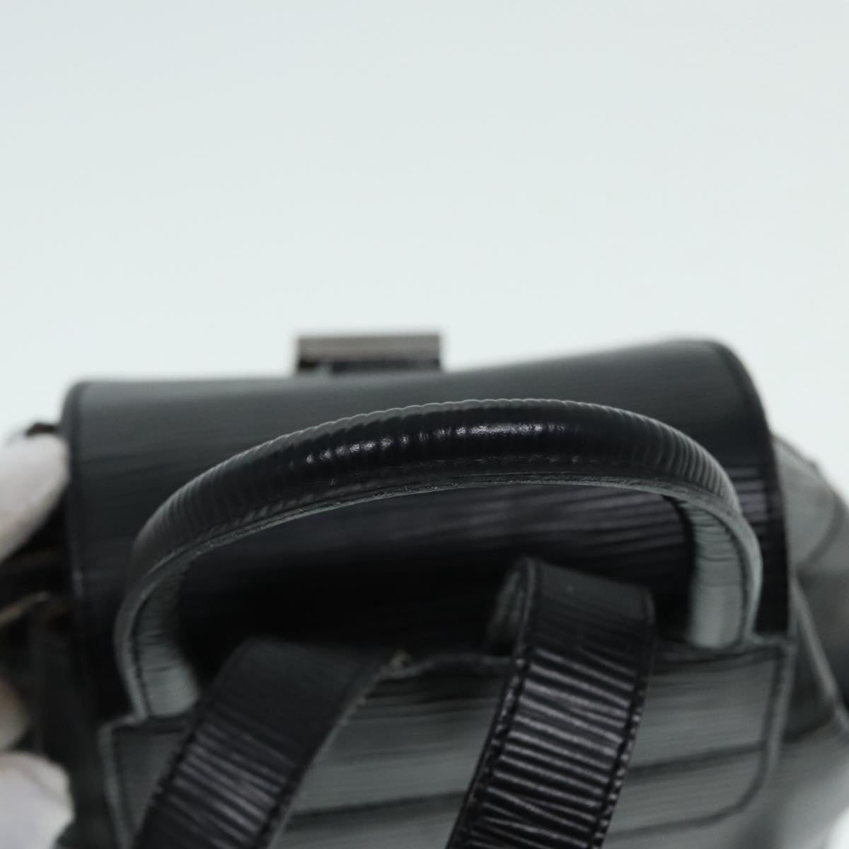 FENDI Backpack Leather Black 90504