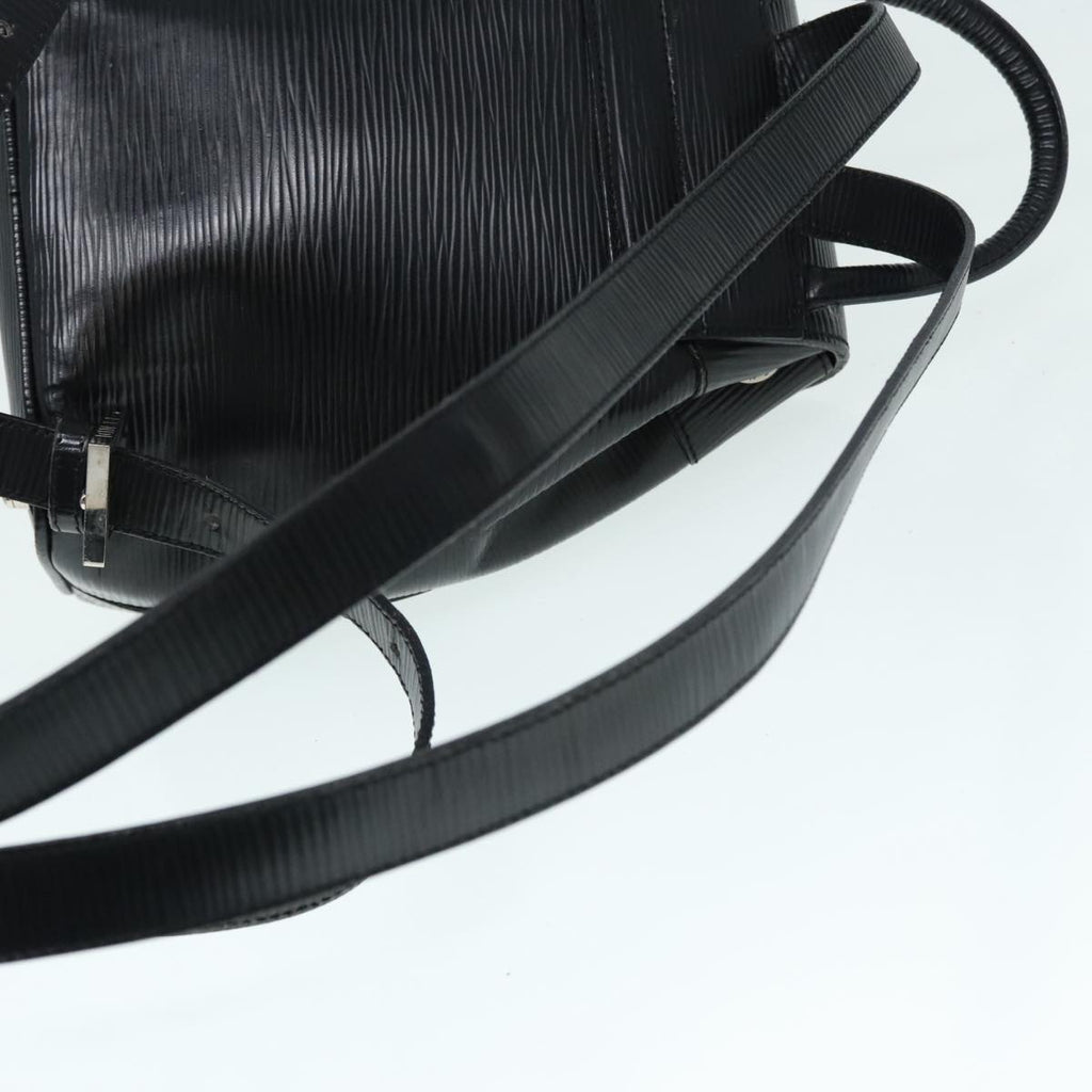 FENDI Backpack Leather Black 90504