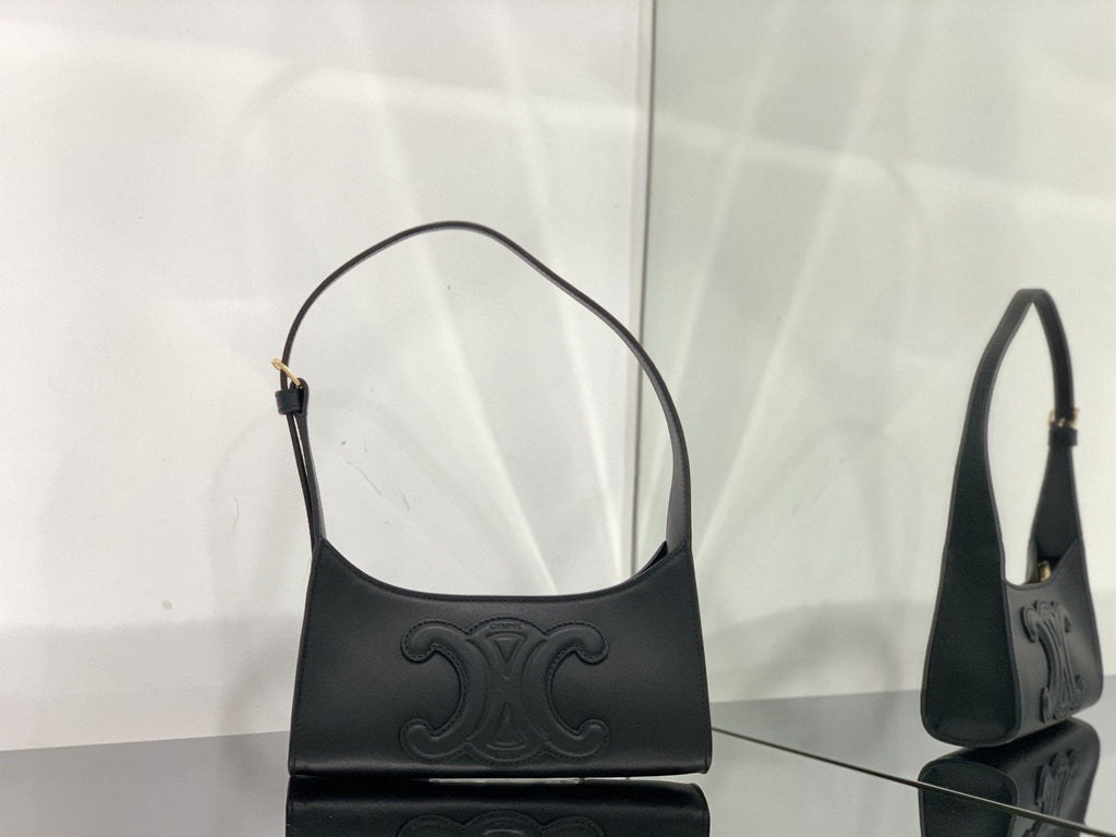 GLAMI Cuir Triomphe Bag Black For Women 9in/24cm