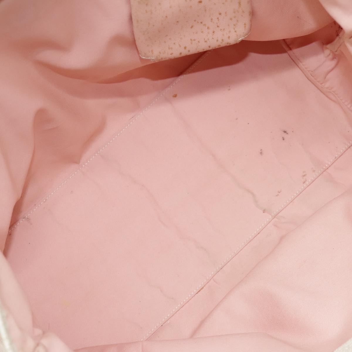 GUCCI GG Canvas Sherry Line Tote Bag Pink White gold 139260 90584