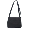 CHANEL COCO Mark Shoulder Bag Caviar Skin Black CC 90649