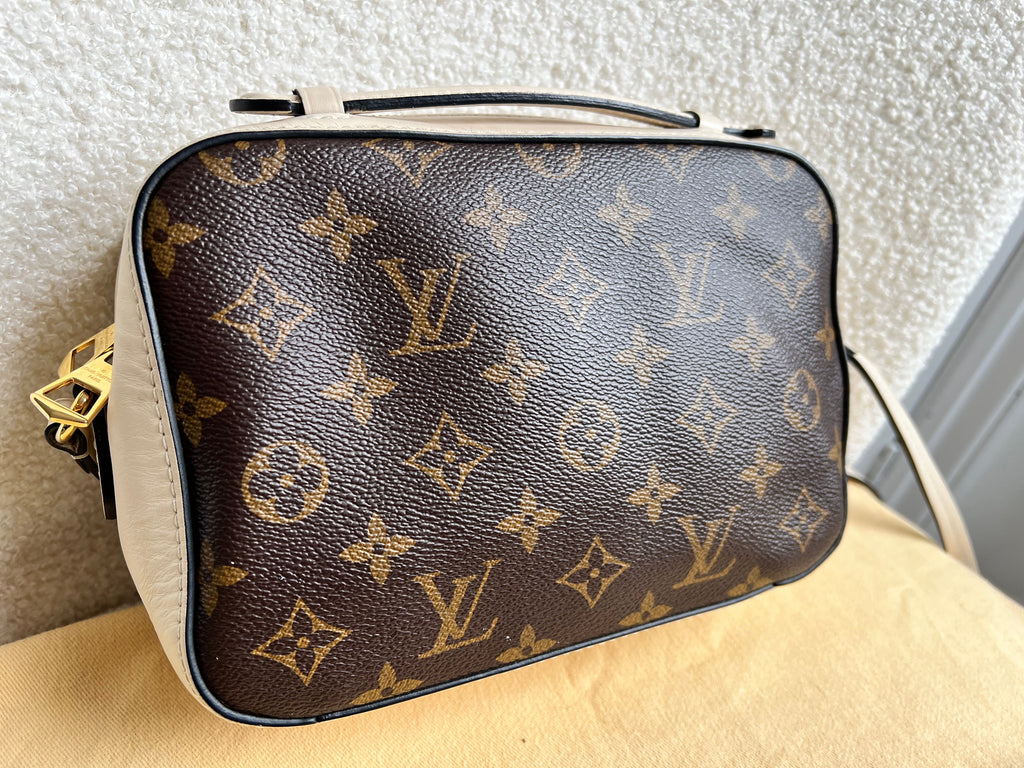 Louis Vuitton Saintonge Monogram Cream