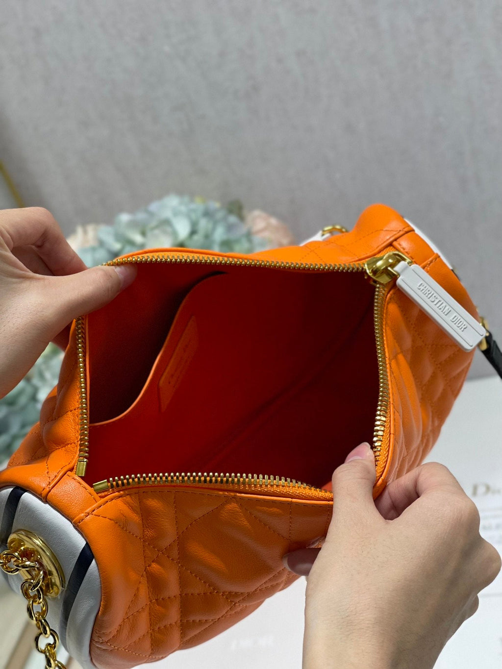 GLAMI MeGLAMIum Vibe Hobo Bag, Orange Handbags, Crossbody Bags, 30cm CD