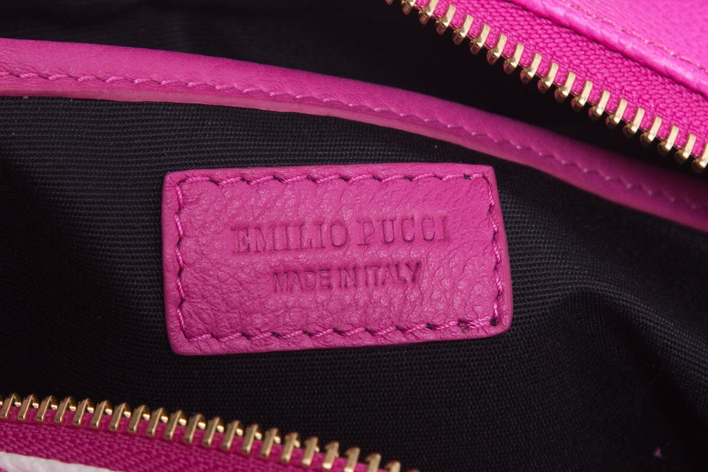 Pucci Pink & Orange Tigerfish Cross-Body